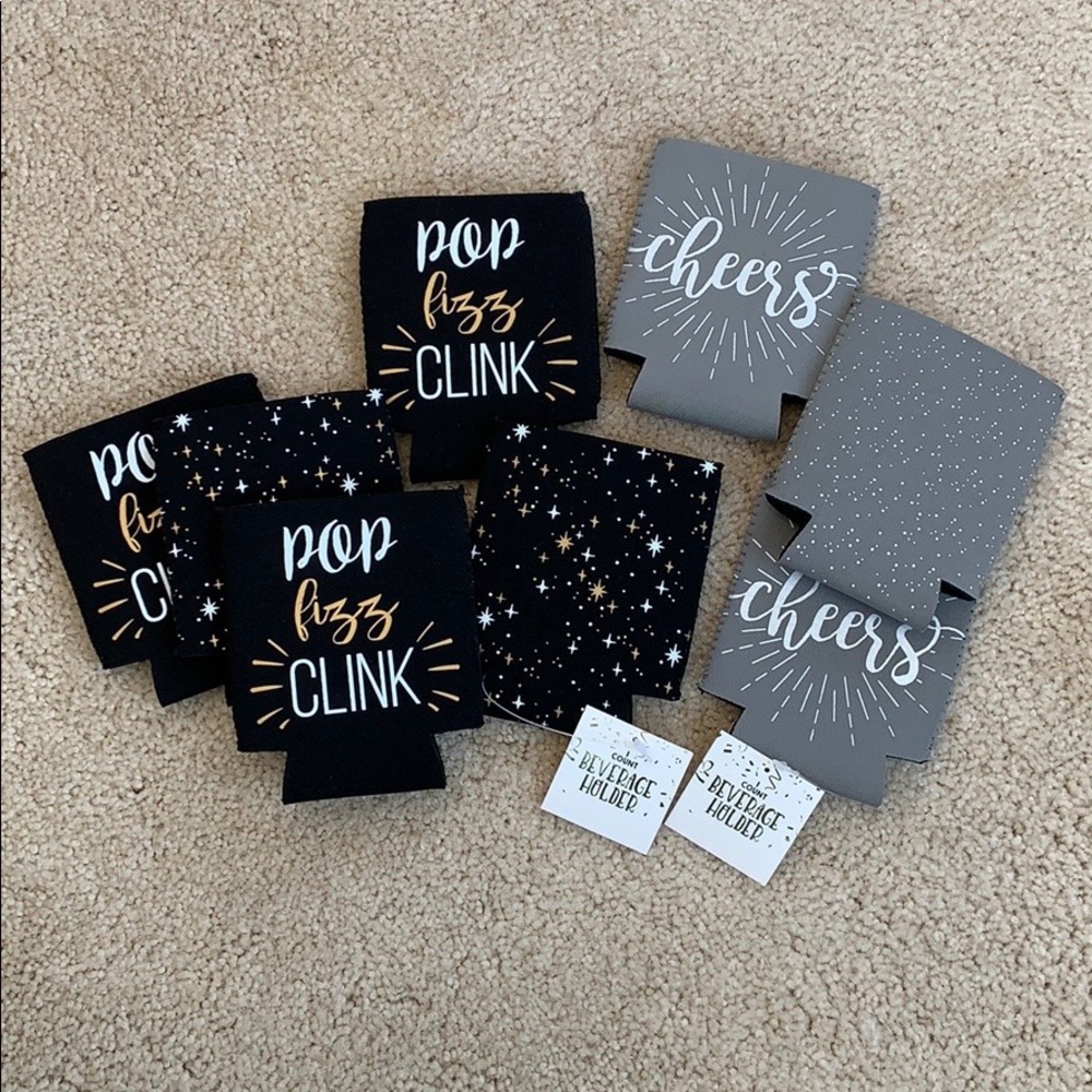 Beverage Holder can Koozies/party favors